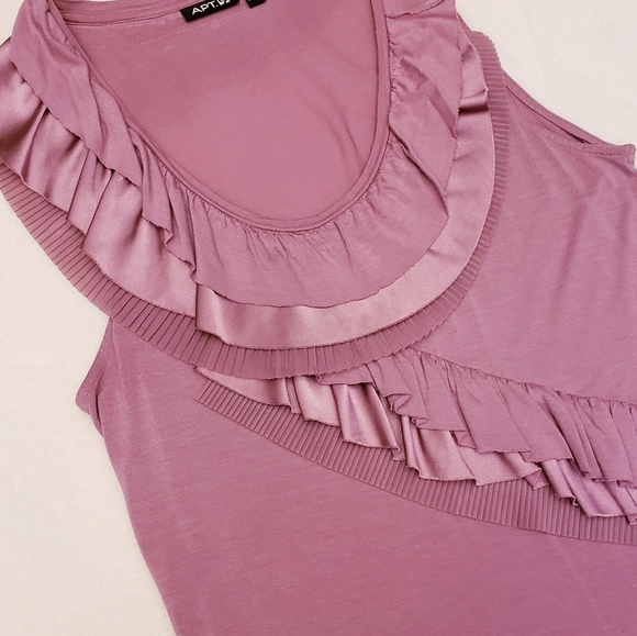 APT 9 Ruffle Tank - Picture 4 of 8